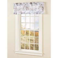 Top 10 🧨 Vermont Country Store Bloomsbury Sheers Rod Pocket Tailored Valance Purple ⌛