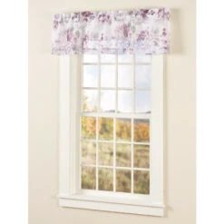 Top 10 🧨 Vermont Country Store Bloomsbury Sheers Rod Pocket Tailored Valance Purple ⌛ -Cheap Curtains Store unnamed file 1944