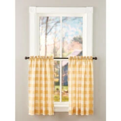 Brand new 💯 Vermont Country Store Classic Sheers 26 Inch Rod Pocket Sidelight Panel White ⌛ -Cheap Curtains Store unnamed file 196