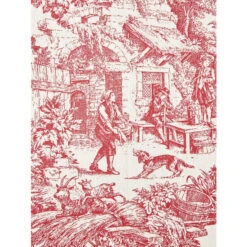 Buy ⌛ Vermont Country Store Essex Toile Rod Pocket Bradford Valance Black 🤩