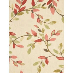 Best Sale 👍 Vermont Country Store Arbor Lane Rod Pocket Tailored Valance Ivory And Red 🔥