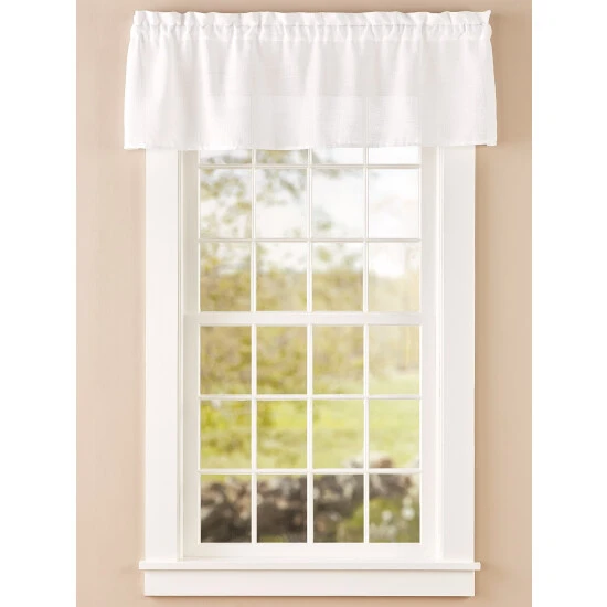 Best deal π Vermont Country Store Sheer Linen Rod Pocket Tailored Valance White βοΈ 3 Best deal π Vermont Country Store Sheer Linen Rod Pocket Tailored Valance White βοΈ - Image 3
