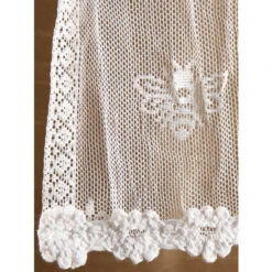 Best Sale ✔️ Vermont Country Store Honeybee Lace Rod Pocket Valance With Trim White 🔥 -Cheap Curtains Store unnamed file 2013