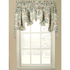 Promo 🎉 Vermont Country Store Paisley Palette Lined Rod Pocket Duchess Swag Pair Natural Multi 🤩 -Cheap Curtains Store unnamed file 2021