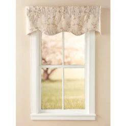 Coupon 🎁 Vermont Country Store Shimmery Scenic Silhouettes Lined Rod Pocket Scalloped Valance Chrome Gray 💯 -Cheap Curtains Store unnamed file 2031