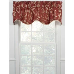 Coupon 🎁 Vermont Country Store Shimmery Scenic Silhouettes Lined Rod Pocket Scalloped Valance Chrome Gray 💯 -Cheap Curtains Store unnamed file 2034