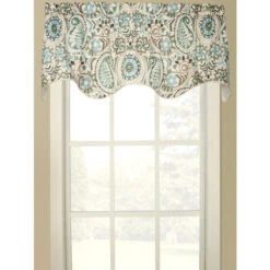 Best deal π Vermont Country Store Paisley Palette Lined Rod Pocket Filler Valance Natural Multi βοΈ