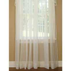 Best deal 👏 Vermont Country Store Classic Sheers 54 Inch Rod Pocket Panel White 🤩