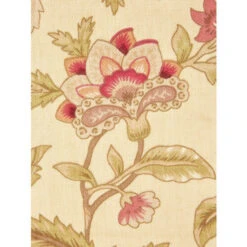 Best Pirce ⭐ Vermont Country Store Hatfield Floral Lined Rod Pocket Tuck Valance Gray ❤️