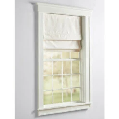 Hot Sale 😉 Vermont Country Store Textured Linen-Blend Thermal Blackout Cordless Roman Shade Harbor Fog 🤩 -Cheap Curtains Store unnamed file 2068