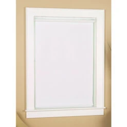 Cheapest ❤️ Vermont Country Store Blackout Cordless Cotton-Blend Roller Shade White 🎉