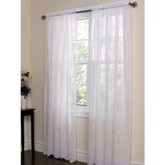 Best deal 😉 Vermont Country Store Chateau De Fleur Rod Pocket Scalloped Valance Blue ✨ 2 Best deal 😉 Vermont Country Store Chateau De Fleur Rod Pocket Scalloped Valance Blue ✨ - Image 2