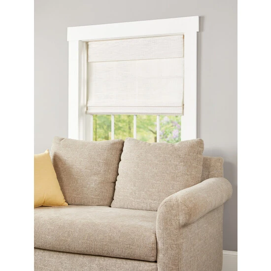 Outlet π€© Vermont Country Store Champlain Bay Cordless Bamboo Roman Shade White βοΈ 3 Outlet π€© Vermont Country Store Champlain Bay Cordless Bamboo Roman Shade White βοΈ - Image 3