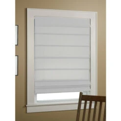Best deal 🥰 Vermont Country Store Insulated Roman Shade White ⌛ -Cheap Curtains Store unnamed file 2116