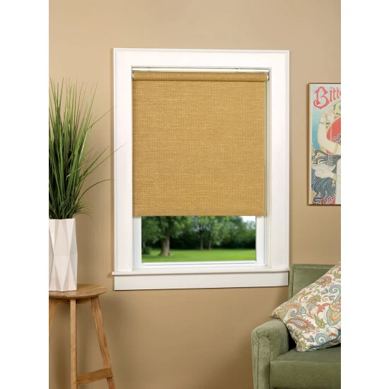 Deals 🎁 Vermont Country Store Textured Light-Filtering Woven Roller Shade White 😀 3 Deals 🎁 Vermont Country Store Textured Light-Filtering Woven Roller Shade White 😀 - Image 3