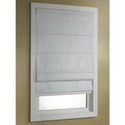 Brand new ✨ Vermont Country Store Smooth Cotton-Blend Thermal Blackout Cordless Roman Shade Ivory ✨ -Cheap Curtains Store unnamed file 2136