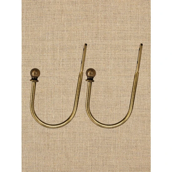 Promo ✨ Vermont Country Store Metal Curtain Holdback, Set Of 2 Black 🤩 1 Promo ✨ Vermont Country Store Metal Curtain Holdback, Set Of 2 Black 🤩