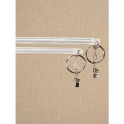 Best Pirce 🔔 Vermont Country Store Clear Acrylic Curtain Wand, Set Of 2 ⌛