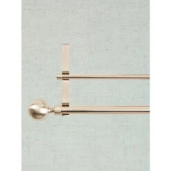 Best deal 😀 Vermont Country Store Ball Finial Double Curtain Rod, 1 Inch And 5/8 Inch Brushed Nickel ✨ -Cheap Curtains Store unnamed file 2176