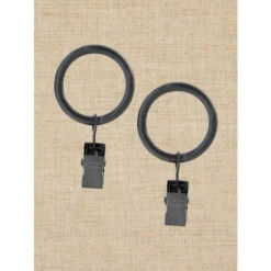Coupon ❤️ Vermont Country Store Curtain Clip Rings, Set Of 7 Antique Silver 🔔 -Cheap Curtains Store unnamed file 2180