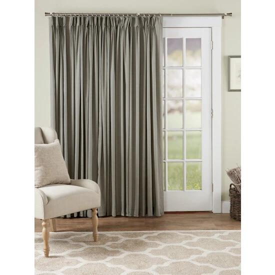 Coupon ⌛ Vermont Country Store Solid Cotton Duck Pinch Pleat Patio Panel Natural ✔️ 2 Coupon ⌛ Vermont Country Store Solid Cotton Duck Pinch Pleat Patio Panel Natural ✔️ - Image 2