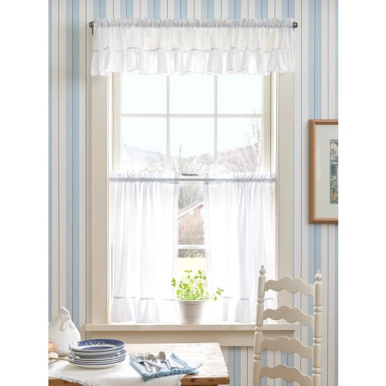 Discount β Vermont Country Store Colebrook Check Lined Rod Pocket Scalloped Valance Natural π 3 Discount β Vermont Country Store Colebrook Check Lined Rod Pocket Scalloped Valance Natural π - Image 3