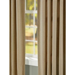 Hot Sale 🥰 Vermont Country Store Diamond Band Rod Pocket Tailored Valance Natural ✔️ -Cheap Curtains Store unnamed file 254