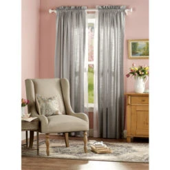 Coupon 🎁 Vermont Country Store Soft Linen Rod Pocket Curtains White 🔥