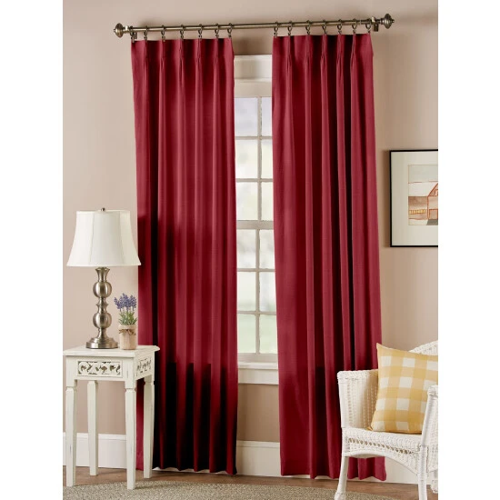 Budget β€οΈ Vermont Country Store Solid Cotton Duck Pinch Pleat Curtains Natural π 1 Budget β€οΈ Vermont Country Store Solid Cotton Duck Pinch Pleat Curtains Natural π