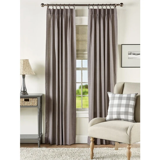 Budget β€οΈ Vermont Country Store Solid Cotton Duck Pinch Pleat Curtains Natural π 5 Budget β€οΈ Vermont Country Store Solid Cotton Duck Pinch Pleat Curtains Natural π - Image 5