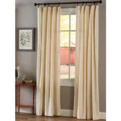 Outlet ✨ Vermont Country Store Solid Cotton Duck Rod Pocket Curtains Gray ✨ -Cheap Curtains Store unnamed file 321
