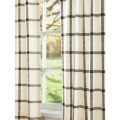 Best reviews of 💯 Vermont Country Store Windowpane Plaid Rod Pocket Tiers Red 🛒 -Cheap Curtains Store unnamed file 341