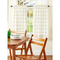 Best reviews of 💯 Vermont Country Store Windowpane Plaid Rod Pocket Tiers Red 🛒 -Cheap Curtains Store unnamed file 343