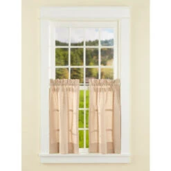 Buy 🌟 Vermont Country Store Colebrook Check Rod Pocket Tiers Mineral 👍 -Cheap Curtains Store unnamed file 377