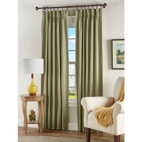 Discount ✨ Vermont Country Store Insulated Lined 96 Inch Pinch Pleat Curtains Linen ✨ 2 Discount ✨ Vermont Country Store Insulated Lined 96 Inch Pinch Pleat Curtains Linen ✨ - Image 2