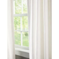 Discount ✔️ Vermont Country Store Original Weaver's Cloth Rod Pocket Curtains Natural ⭐ -Cheap Curtains Store unnamed file 409