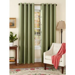 Best Sale 🔔 Vermont Country Store Supreme Blackout Grommet Top Long Curtains Stone ✔️ -Cheap Curtains Store unnamed file 467