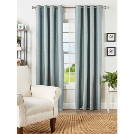 Best deal ๐ Vermont Country Store Energy-Efficient Blackout Lined Grommet Top Curtains Blue ๐ 9 Best deal ๐ Vermont Country Store Energy-Efficient Blackout Lined Grommet Top Curtains Blue ๐ - Image 9