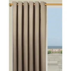 Best deal 💯 Vermont Country Store Insulated Linen-Blend Grommet Top Patio Panel With Pull Wand ✔️ -Cheap Curtains Store unnamed file 535