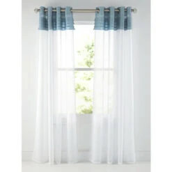 Outlet 🌟 Vermont Country Store Portico Pleats Grommet Top Curtains Gray/white ⌛ -Cheap Curtains Store unnamed file 567