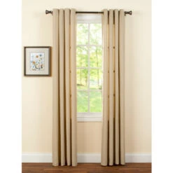 Brand new 🔔 Vermont Country Store Amelia Grommet Top Long Panel Pomegranate Red 👍 -Cheap Curtains Store unnamed file 590