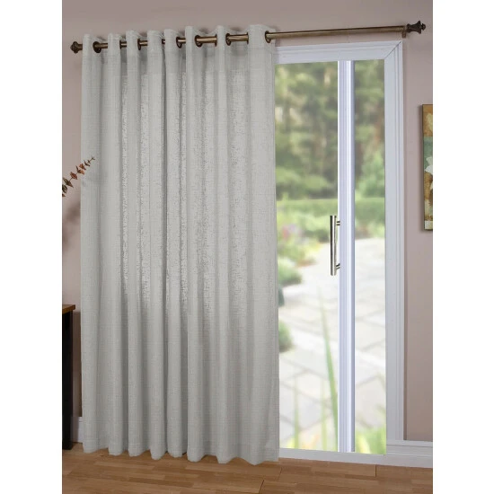 Wholesale ✔️ Vermont Country Store Lined Sheer Linen Grommet Top Patio Panel Toffee ⭐ 4 Wholesale ✔️ Vermont Country Store Lined Sheer Linen Grommet Top Patio Panel Toffee ⭐ - Image 4