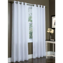Best deal 😀 Vermont Country Store Privacy Lined Grommet Top Semi-Sheer Panel Ivory 🛒 -Cheap Curtains Store unnamed file 609