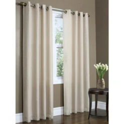 Best deal 😀 Vermont Country Store Privacy Lined Grommet Top Semi-Sheer Panel Ivory 🛒 -Cheap Curtains Store unnamed file 610