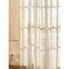 Cheap 💯 Vermont Country Store Embroidered Leaves Sheer Rod Pocket Panel With Back Tabs White ⭐ -Cheap Curtains Store unnamed file 637