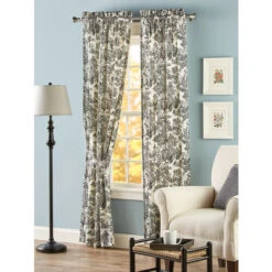 Outlet ✨ Vermont Country Store Solid Cotton Duck Rod Pocket Curtains Gray ✨ -Cheap Curtains Store unnamed file 65