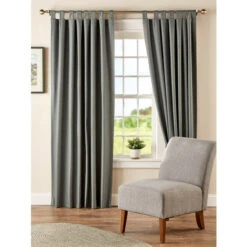 Discount 👏 Vermont Country Store Energy-Efficient Lined Blackout Tab Top Patio Curtains Brown ⭐ -Cheap Curtains Store unnamed file 658