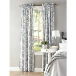 Flash Sale 👍 Vermont Country Store Light And Lineny Rod Pocket Sheer Panel Ivory ⌛