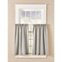 New ✔️ Vermont Country Store Amelia Rod Pocket Tiers Gray ⭐