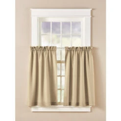 New ✔️ Vermont Country Store Amelia Rod Pocket Tiers Gray ⭐ -Cheap Curtains Store unnamed file 690